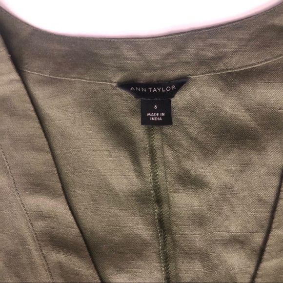 Ann Taylor Sleeveless Button front dress | Size: 6 - Picture 4 of 8